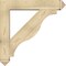 Ekena Millwork Funston Arts and Crafts Rough Sawn Bracket w/ Offset Brace, Douglas Fir, 8"W x 42"D x 42"H BKT0806X42X42FST03RDF - alternate 4